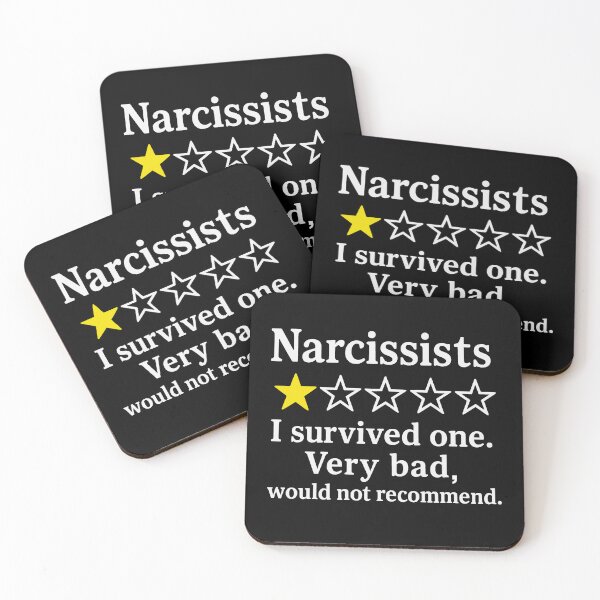 Item preview, Narcissist Survivor 1 Star Funny Awareness Tee designed and sold by JackCurtis1991.