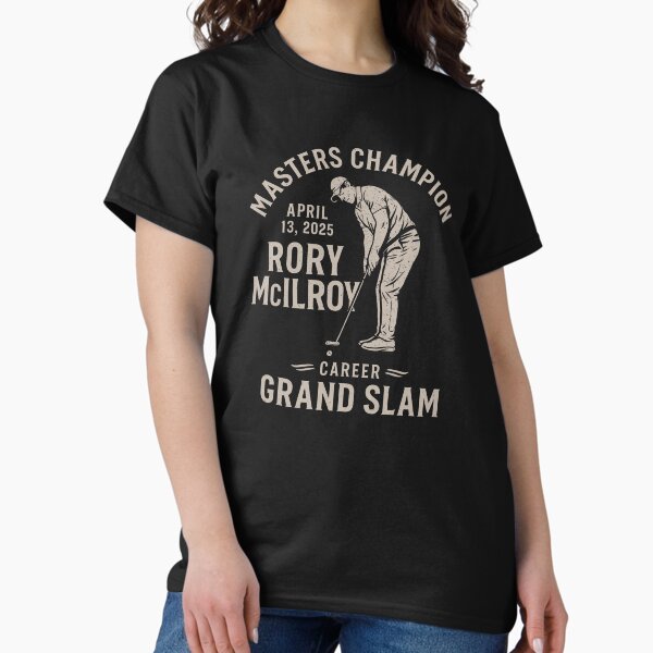 Artikel-Vorschau von Rory McIlroy: Masters-Champion – Grand-Slam-Jahr 2025, designt und verkauft von zzz888.