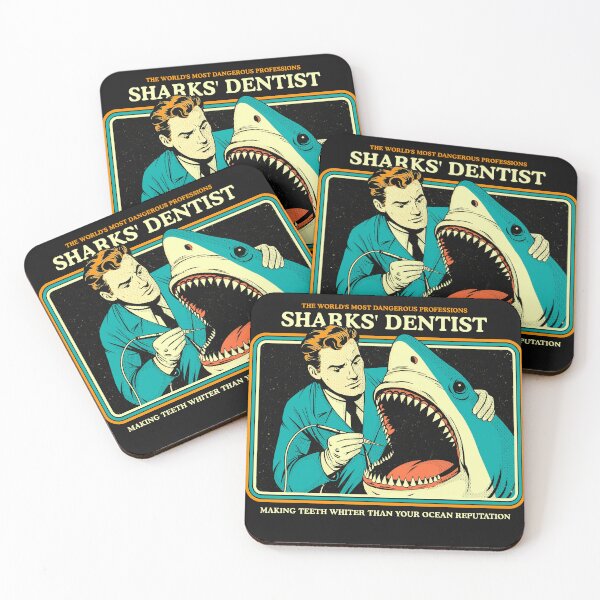 Item preview, Sharks Dentist designed and sold by Eoli Studio.
