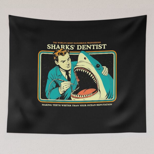 Item preview, Sharks Dentist designed and sold by Eoli Studio.