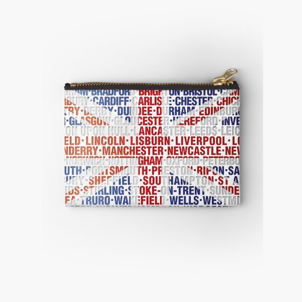 Item preview, Union Jack UK City Name Flag Cool Britannia  designed and sold by theimagezone.