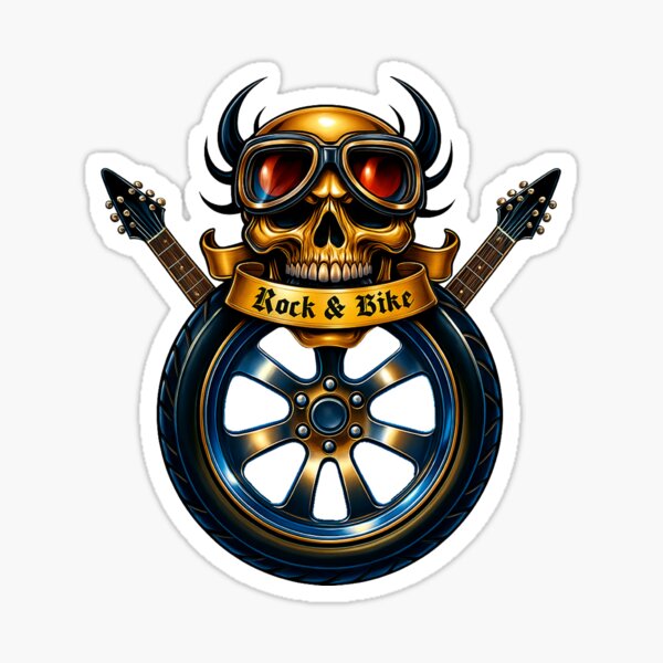 Item preview, Rock and Bike designed and sold by TATTOO-DESIGN.