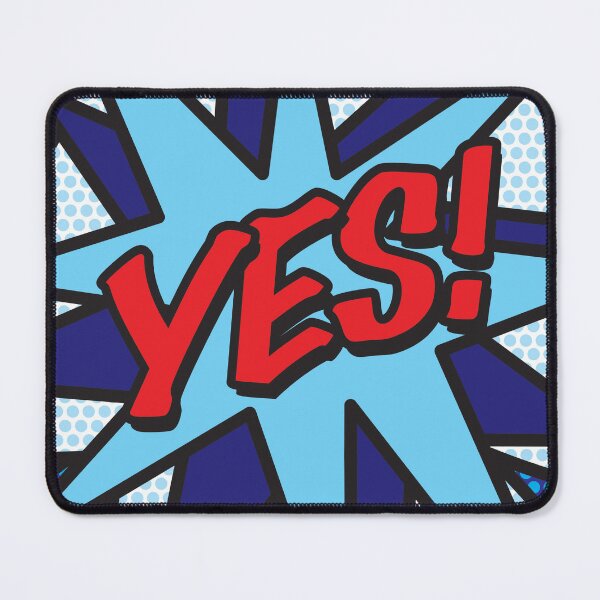 Item preview, YES Pop Art Comic Book Modern Fun designed and sold by theimagezone.