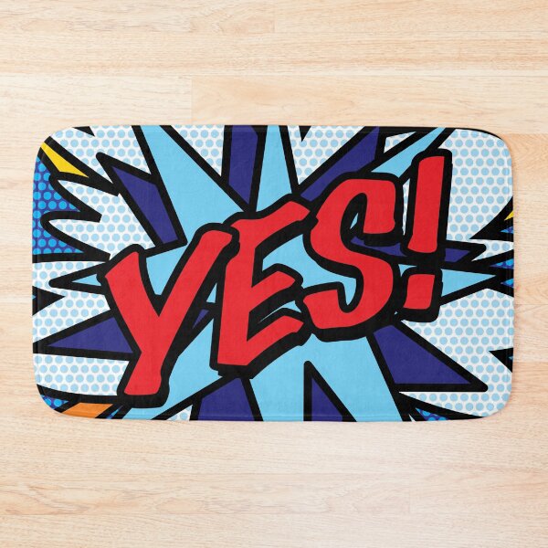 Item preview, YES Pop Art Comic Book Modern Fun designed and sold by theimagezone.