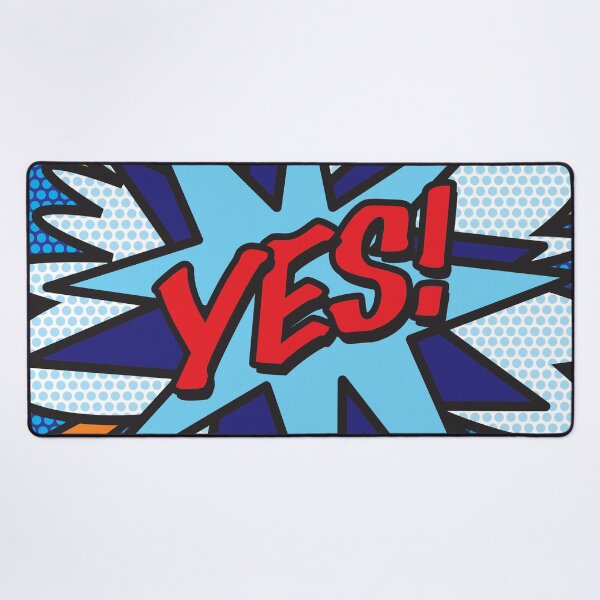 Item preview, YES Pop Art Comic Book Modern Fun designed and sold by theimagezone.