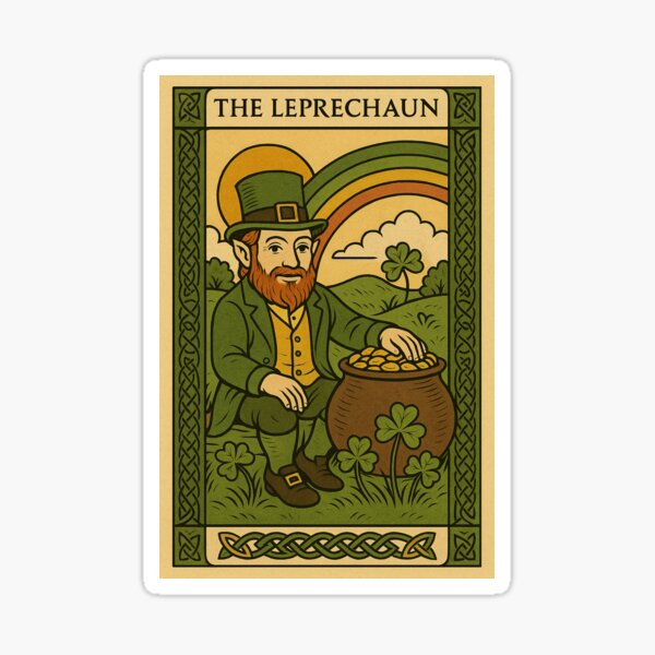Artikel-Vorschau von Irisches Tarot – Der Kobold, designt und verkauft von irishtarot.