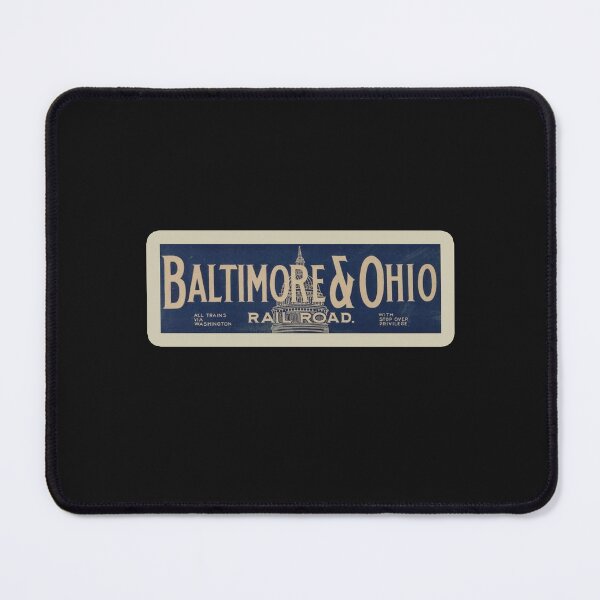 Item preview, Vintage Baltimore and Ohio Railroad  designed and sold by QuayTradingCo.