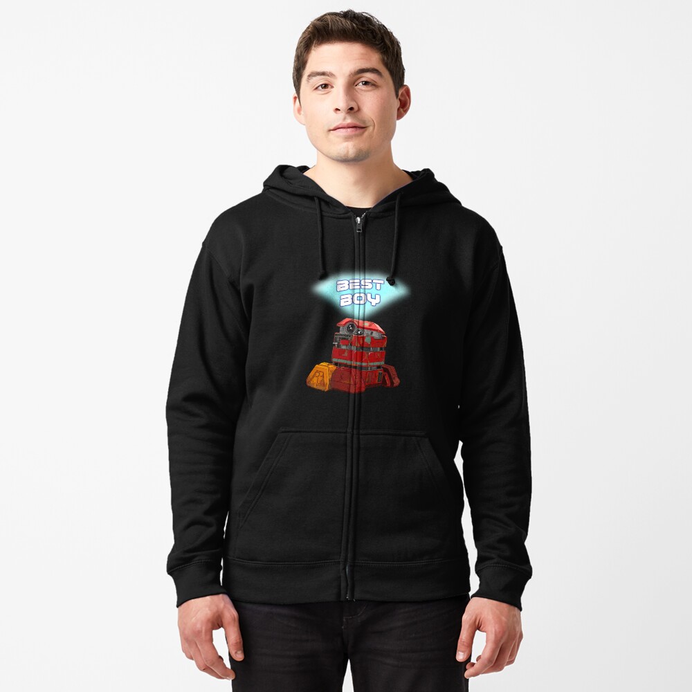 Vista previa del artículo con la obra «Sudadera con capucha y cremallera», diseñado y vendido por GeekandArtsy.
