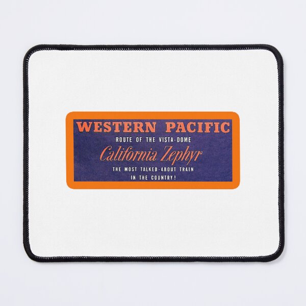 Item preview, Vintage Western Pacific - California Zephyr designed and sold by QuayTradingCo.