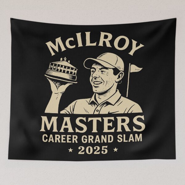 Item preview, McIlroy Masters Triumph 2025 designed and sold by zzz888.
