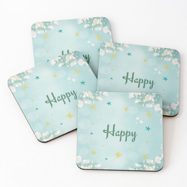 Item preview, Happy – Soft Floral Mood designed and sold by FineFrameStudio.