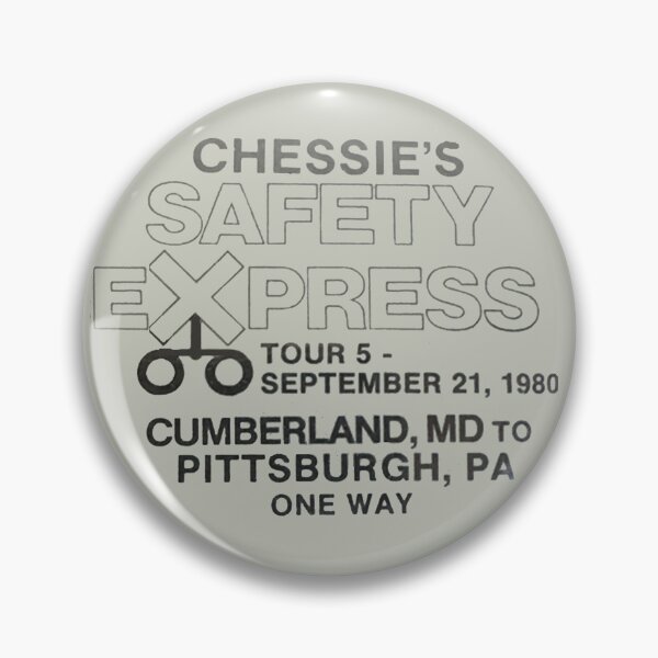 Item preview, Vintage Chessie Safety Express - Cumberland to Pittsburgh designed and sold by QuayTradingCo.