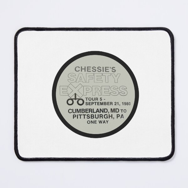 Item preview, Vintage Chessie Safety Express - Cumberland to Pittsburgh designed and sold by QuayTradingCo.