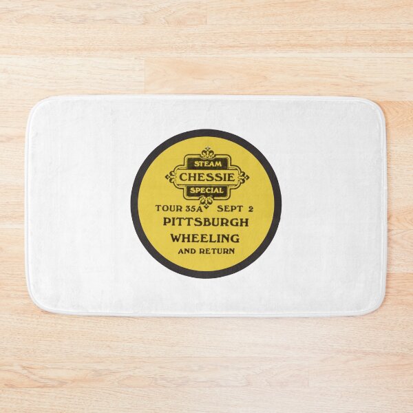 Item preview, Vintage Chessie Steam Special - Pittsburgh, Wheeling and Return designed and sold by QuayTradingCo.