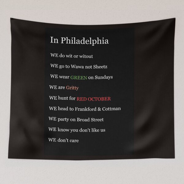 Item preview, Philadelphia  designed and sold by Disco-very.