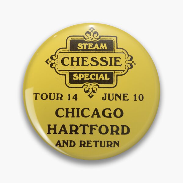 Item preview, Vintage Chessie Steam Special - Chicago, Hartford and Return designed and sold by QuayTradingCo.