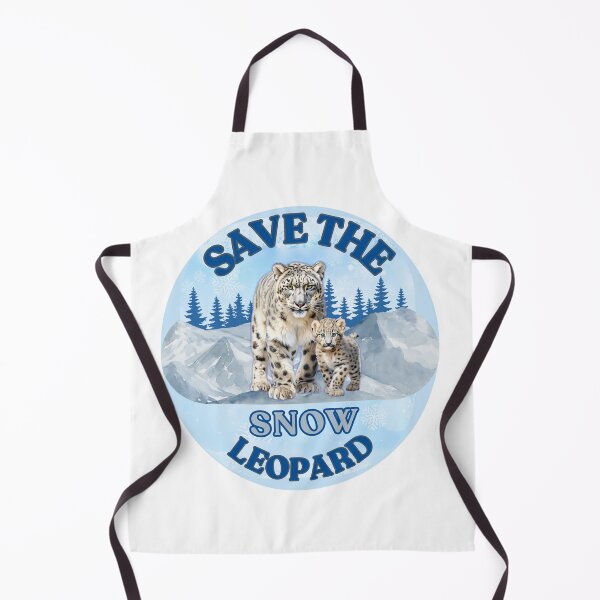 Item preview, Save the Snow Leopard, Ghost of the Vanishing Peaks designed and sold by Endangered Species Heroes.