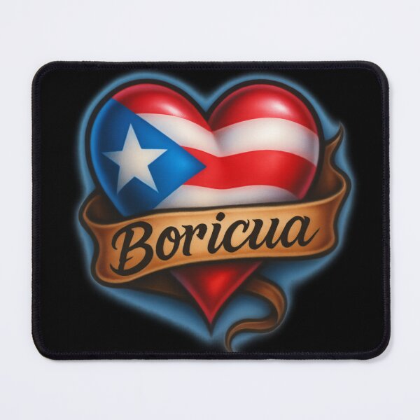 Item preview, Puerto Rico Airbrushed Heart designed and sold by Liomal.