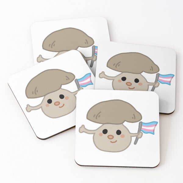 Item preview, Trans Pride Funguy! designed and sold by ClarkeGreening.