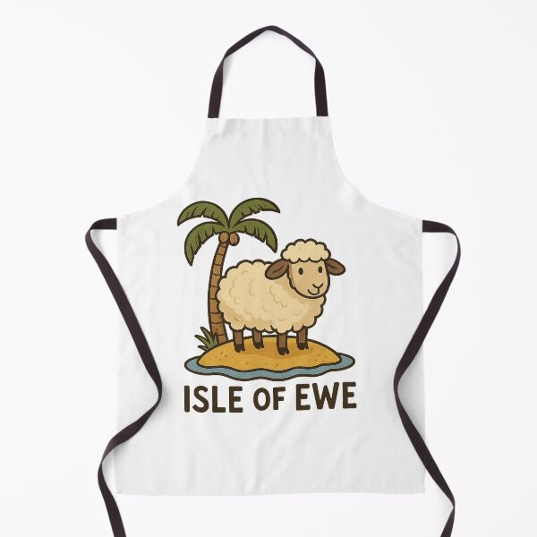 Item preview, Isle of Ewe – Cute Sheep Island Pun Design designed and sold by Sventek.