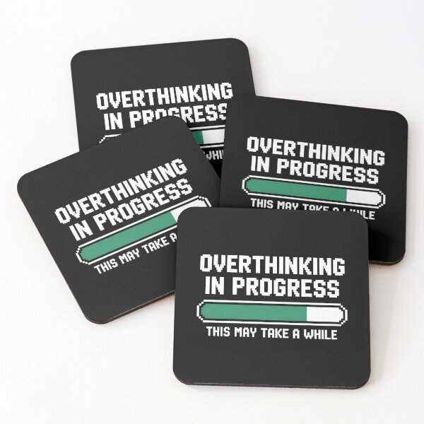 Item preview, Overthinking In Progress Introvert designed and sold by Davidpama.