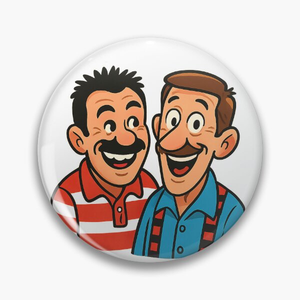 Item preview, The Chuckle Brothers designed and sold by This Is Fine.