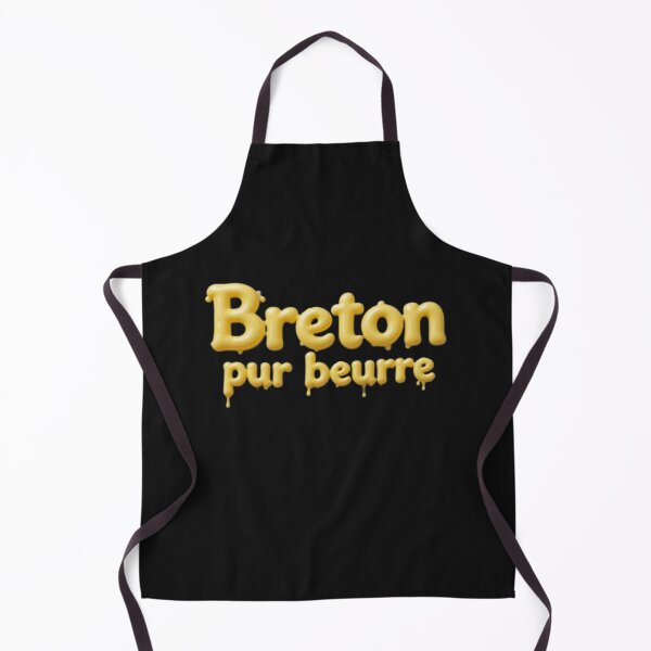 Item preview, Breton pure butter France French Brittany Brittany Proudly Breton - Golden Pure Butter Design designed and sold by latelierdechris.