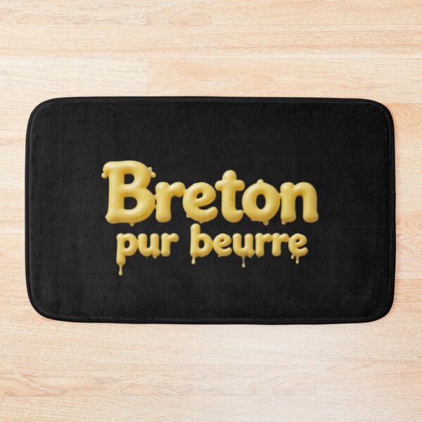 Item preview, Breton pure butter France French Brittany Brittany Proudly Breton - Golden Pure Butter Design designed and sold by latelierdechris.