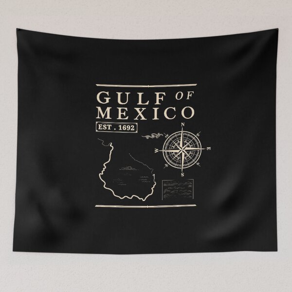 Item preview, Vintage Gulf of Mexico Est. 1692 Nautical Design designed and sold by MOBI-CASE.