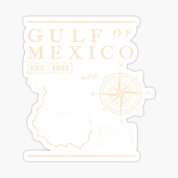 Item preview, Vintage Gulf of Mexico Est. 1692 Nautical Design designed and sold by MOBI-CASE.
