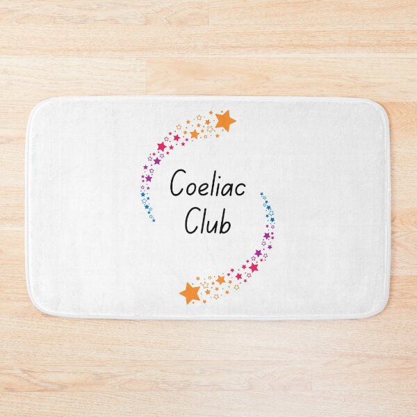 Item preview, Coeliac Club – Rainbow and Stars Design for Proud Gluten Free Living designed and sold by My Gluten Free Life UK.