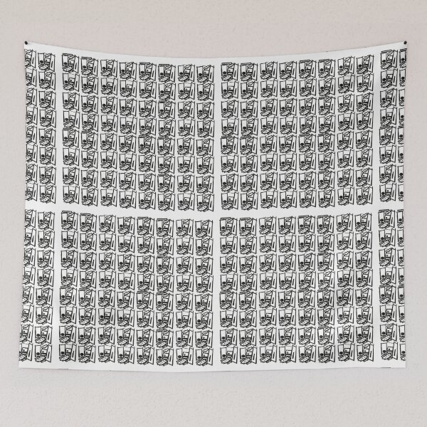 Item preview, Monochrome Grid – Urban Signal designed and sold by pinovolpino.