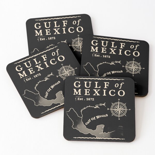 Item preview, Gulf of Mexico Est. 1672 Vintage Nautical designed and sold by MOBI-CASE.