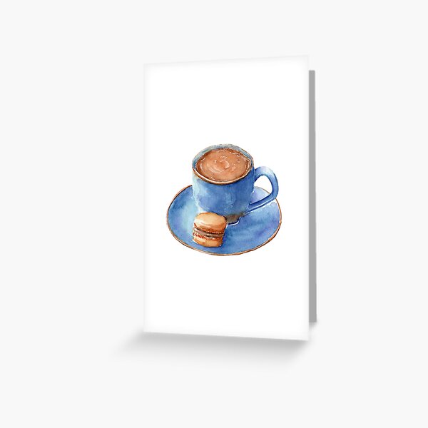 Item preview, Coffee and Macaron designed and sold by MeiC-Artsy.