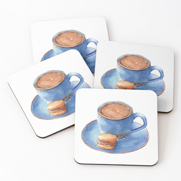 Item preview, Coffee and Macaron designed and sold by MeiC-Artsy.