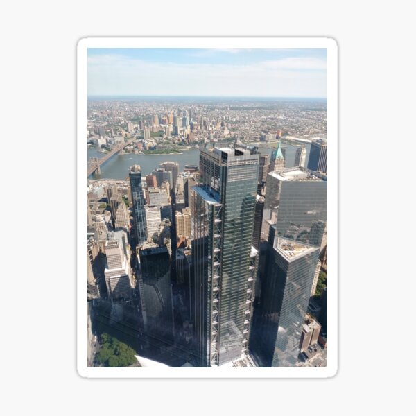 Manhattan, #Manhattan, New York, #NewYork, NYC, #NYC, New York City, #NewYorkCity Sticker