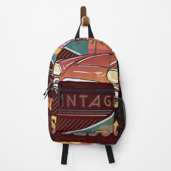 Item preview, vintage style car and sunset illustration designed and sold by hayrpictures.
