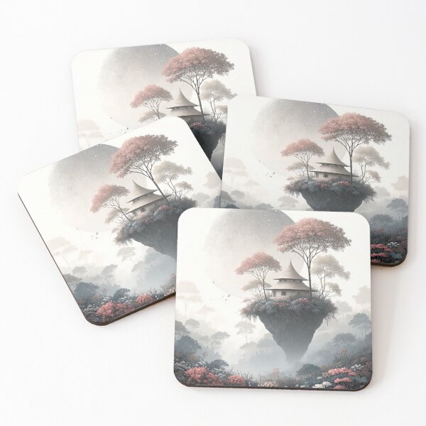 Item preview, Skyborne Sanctuary of Whispering Blooms designed and sold by bloorose.