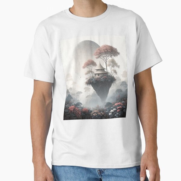 Item preview, Skyborne Sanctuary of Whispering Blooms designed and sold by bloorose.