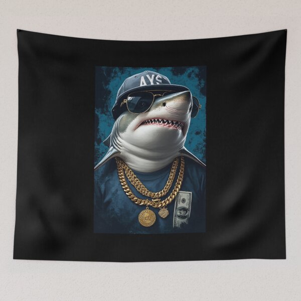 Item preview, Rapper shark designed and sold by AlyMouk.