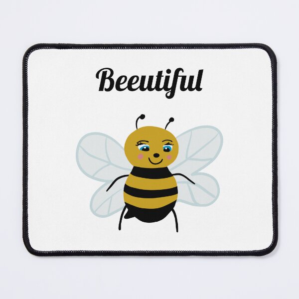 Item preview, Cute Wholesome Bumble Bee with Beeutiful text | Bee gifts | Bee lover | Gifts for children  designed and sold by Lindsay Marie Patterns.