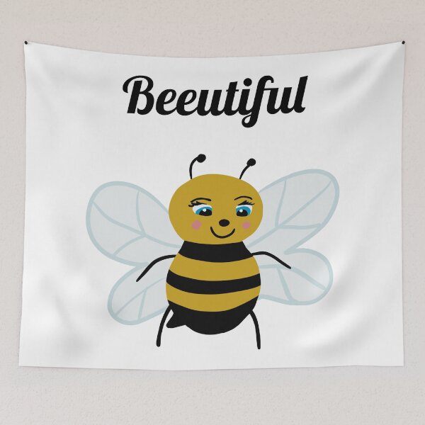 Item preview, Cute Wholesome Bumble Bee with Beeutiful text | Bee gifts | Bee lover | Gifts for children  designed and sold by Lindsay Marie Patterns.