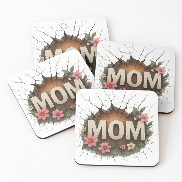 Item preview, Floral Mom Design 3D effeck designed and sold by hyticaret.