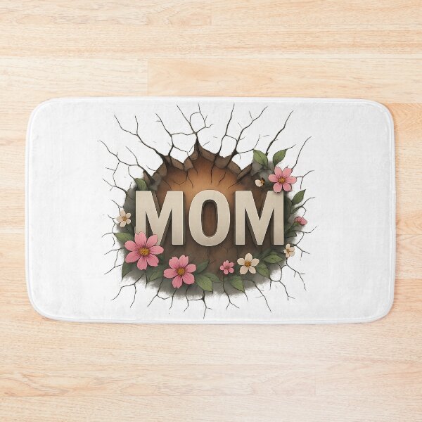 Item preview, Floral Mom Design 3D effeck designed and sold by hyticaret.