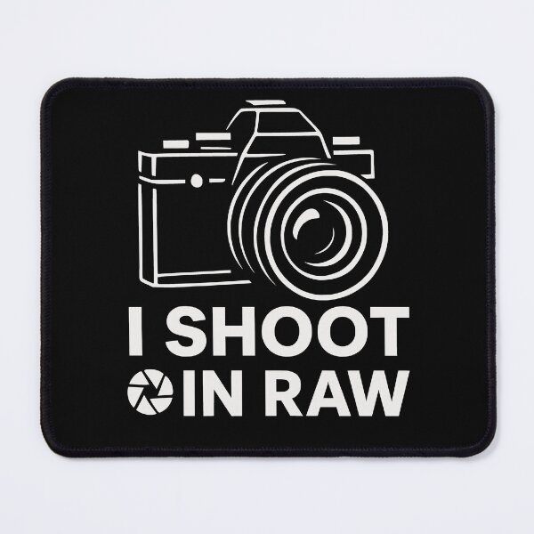 Item preview, I Shoot in RAW Funny Photographer Gift Tee designed and sold by JackCurtis1991.
