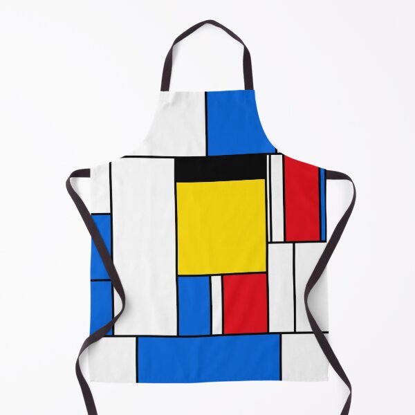 Item preview, Mondrian Style Abstract – Red, Blue and Yellow Composition designed and sold by Keston Studios.