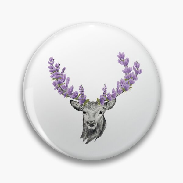 Item preview, deer antlers and hyacinth designed and sold by ezgiworkshop.