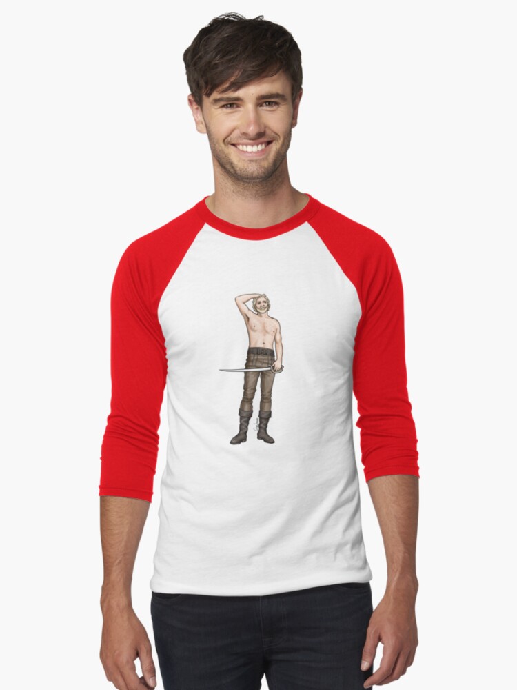 Thumbnail 1 von 3, Baseballshirt mit 3/4-Arm, Schwert Stede designt und verkauft von CitrusSyndicate.