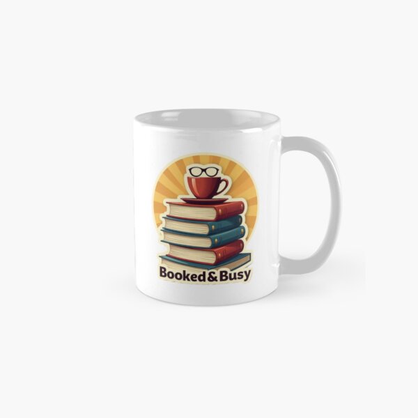 Item preview, Booked & Busy   designed and sold by ThinkBlitz.
