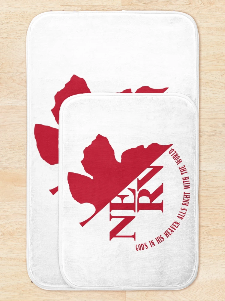 Thumbnail 5 of 6, Bath Mat, NERV designed and sold by Sakuga Drip.